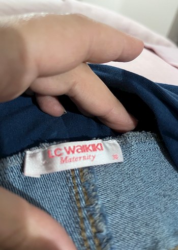 Nakışlı Bohem Kadın Denim hamile Pantolon - Görsel 6