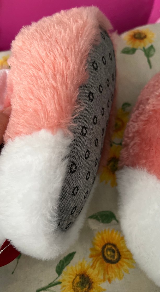 Kızlar için renkli peluş ev terlikleri - Görsel 4