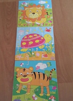 3 tane puzzle 