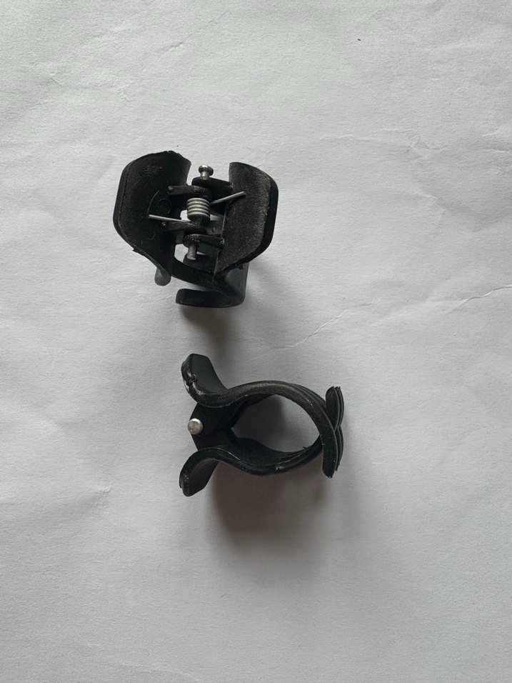 Siyah Minimalist Saç Tokası Seti - Görsel 2