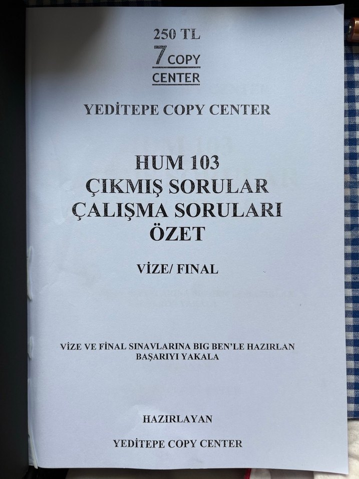 Sıfır HUM103 Tarih Sınav Soruları ve Özet - Görsel 2