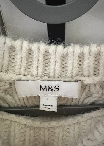 M&S Bohem Örgü Kadın Kazak - Görsel 3