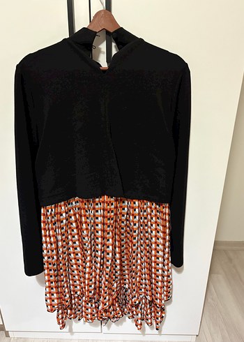 Uzun Kollu Elbise - Görsel 2