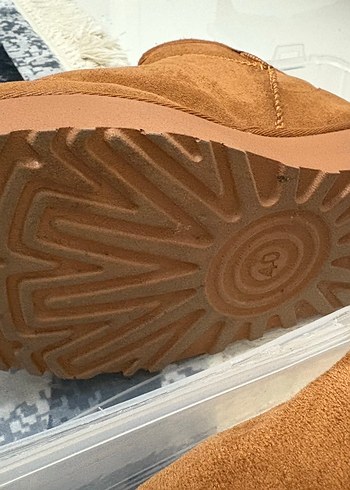 Kahverengi Süet Kürklü Dolgu Topuk Bot - Görsel 4