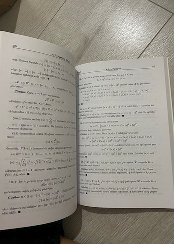 Çözümlü Lineer Cebir Alıştırmaları - Görsel 2