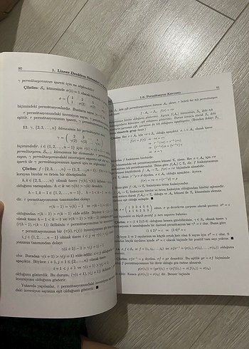Çözümlü Lineer Cebir Alıştırmaları - Görsel 3