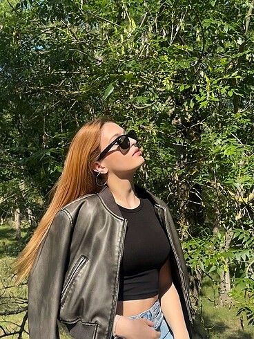 m Beden Zara bomber ceket