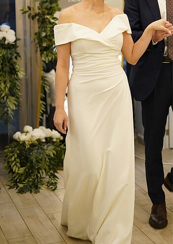 Oleg Cassini Nişan nikah elbisesi