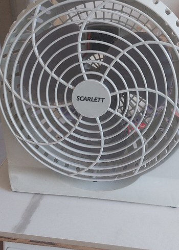 Scarlett Beyaz Masaüstü Vantilatör