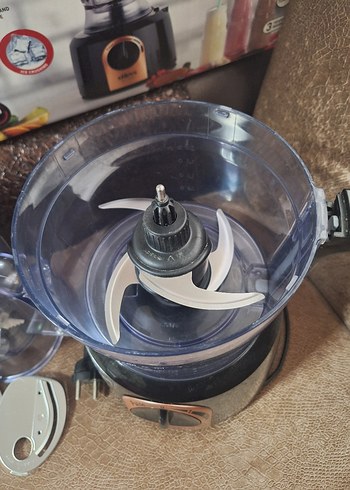 Stilevs Çok Fonksiyonlu Siyah Mutfak Robotu - Görsel 4