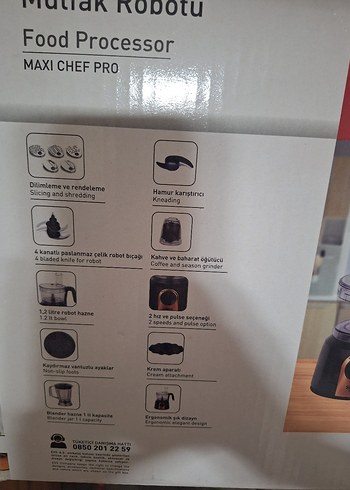 Stilevs Çok Fonksiyonlu Siyah Mutfak Robotu - Görsel 7