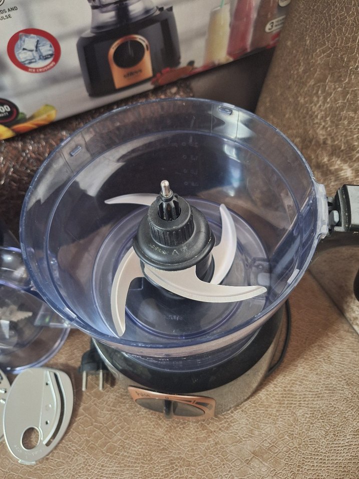 Stilevs Çok Fonksiyonlu Siyah Mutfak Robotu - Görsel 4