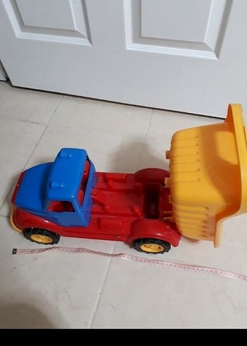 Renkli Plastik Oyuncak Kamyon - Görsel 2