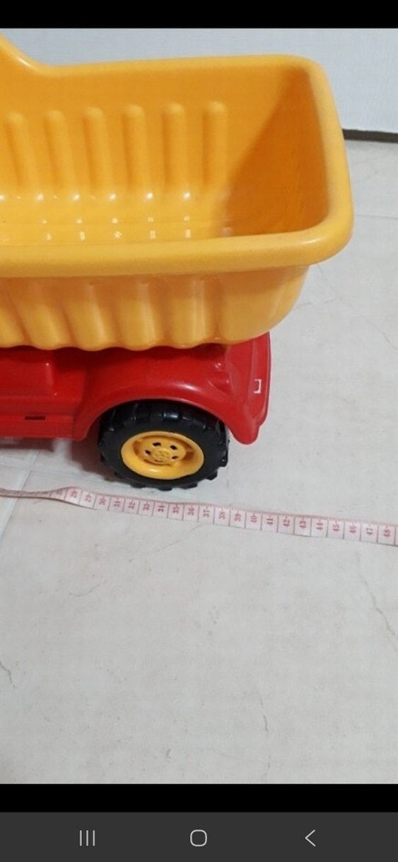 Renkli Plastik Oyuncak Kamyon - Görsel 4