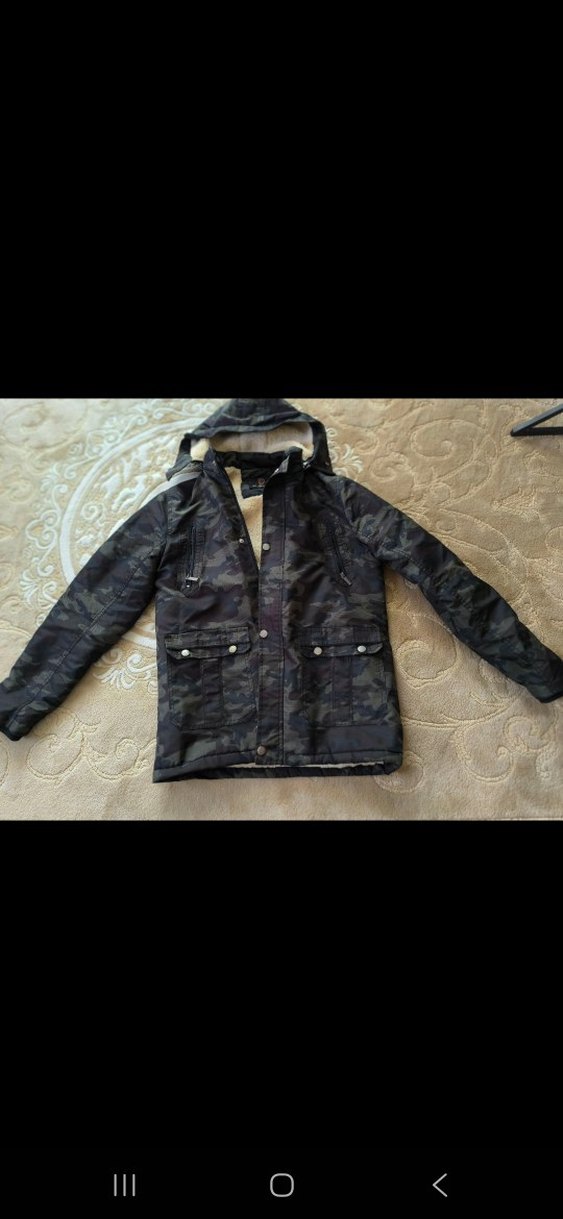 Kamuflaj Desenli  Mont - Görsel 2