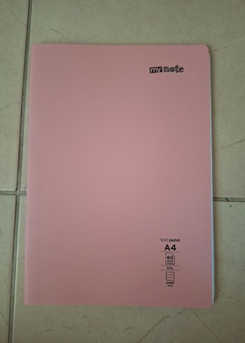 Pastel Renkli A4 Defter Seti - Görsel 5