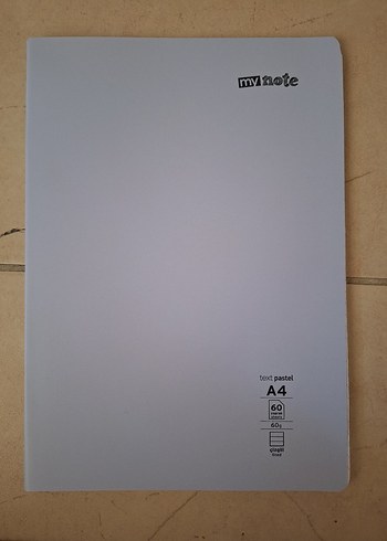 Pastel Renkli A4 Defter Seti - Görsel 8