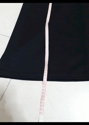 Siyah Uzun Kollu Şık Elbise - Görsel 5