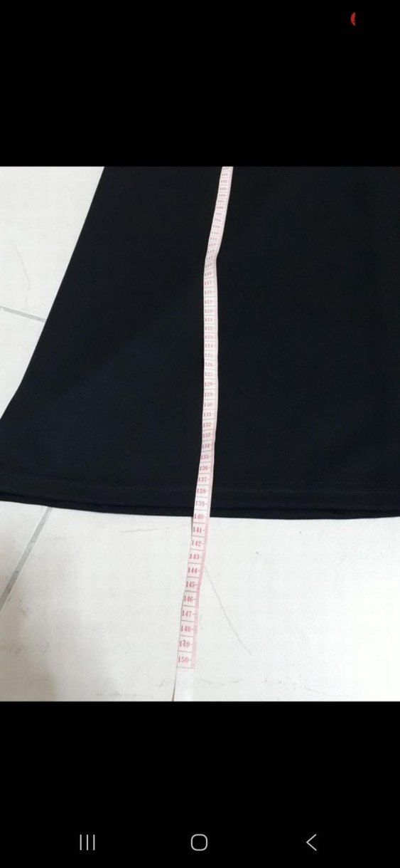 Siyah Uzun Kollu Şık Elbise - Görsel 5