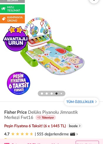 Renkli Bebek Oyun Matı ve Müzikli Aktivite Merkezi - Görsel 2