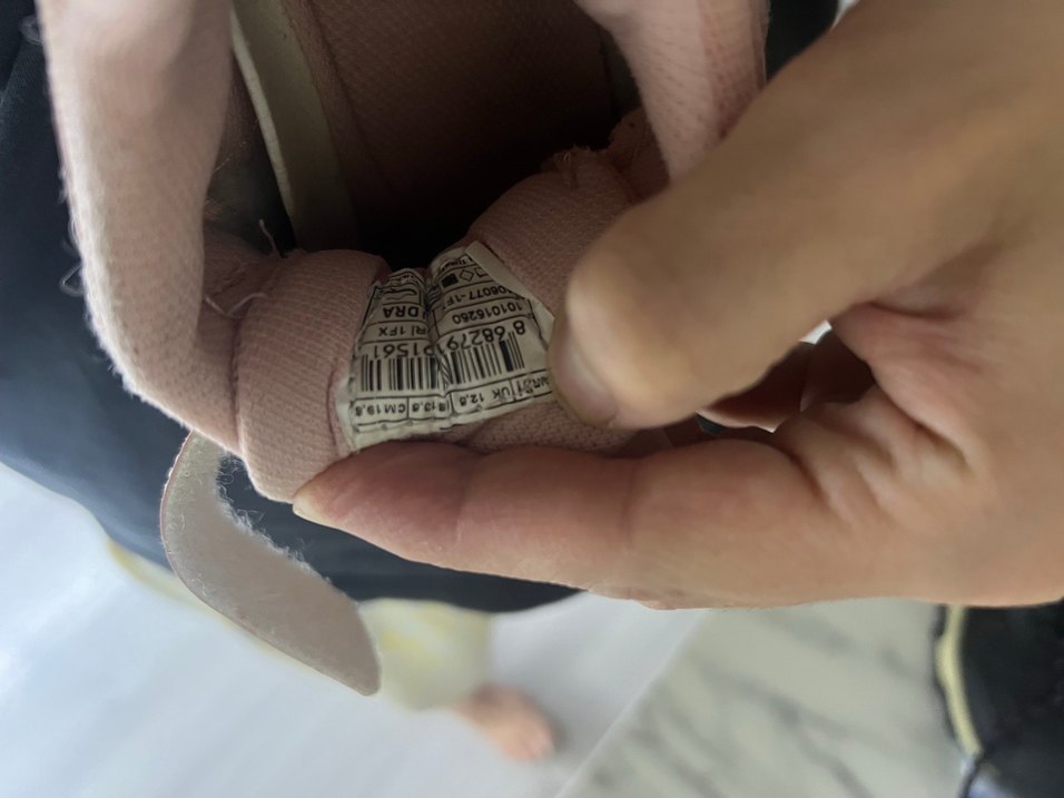 Kız Çocuk Pembe Cırtcırtlı Spor Ayakkabı - Görsel 3