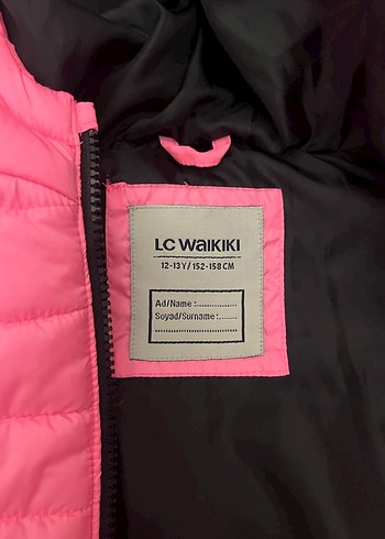 Kız Çocuk Pembe Kapüşonlu Şişme Yelek - Görsel 4