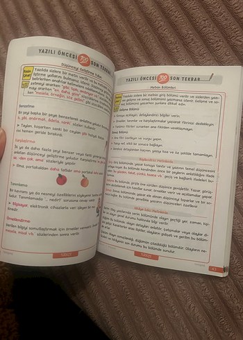 Tonguç 5. Sınıf 1. Dönem Yazılı Notları - Görsel 6