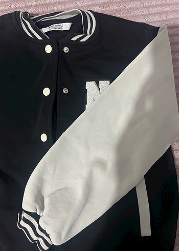 Düğmeli Siyah Spor hırka - Görsel 4