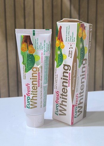Eurofresh Beyazlatıcı Diş Macunu 75 ml