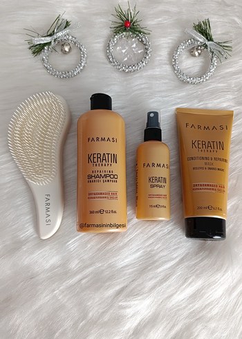 Farmasi Keratin Onarıcı Saç Bakım Seti