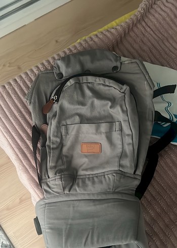 Gri Bebek Taşıyıcı Kanguru - Görsel 4