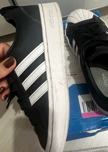 Adidas Siyah Beyaz Spor Kadın Süperstar - Görsel 6