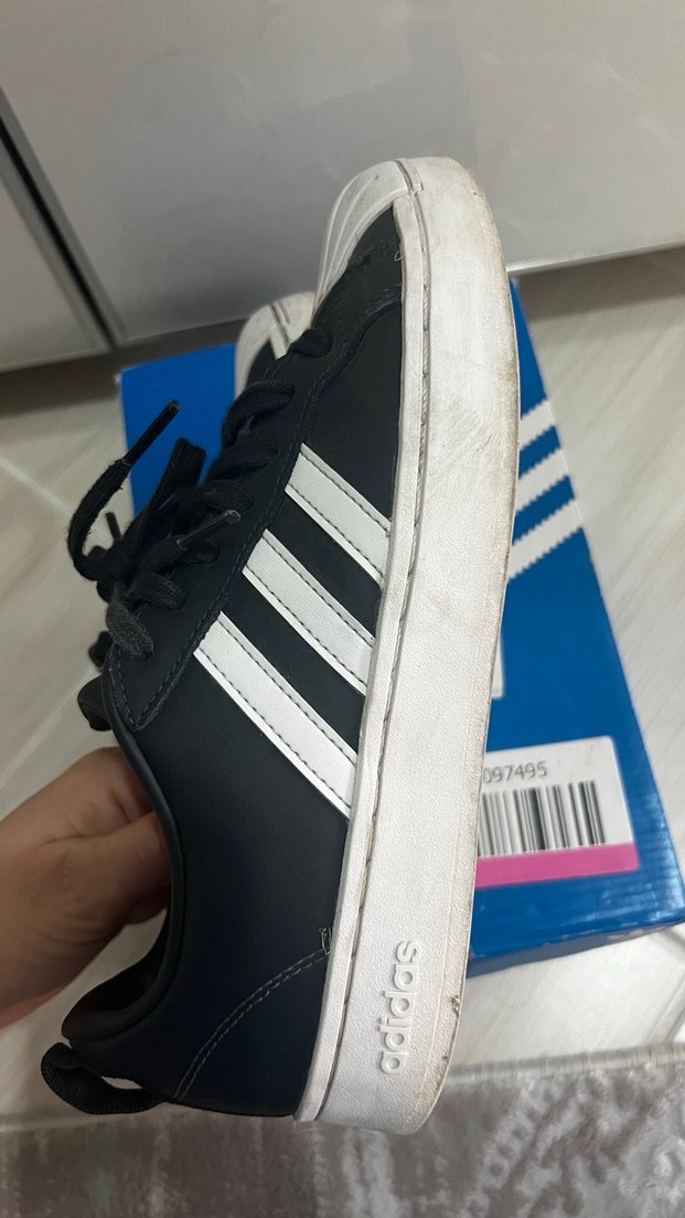 Adidas Siyah Beyaz Spor Kadın Süperstar - Görsel 5