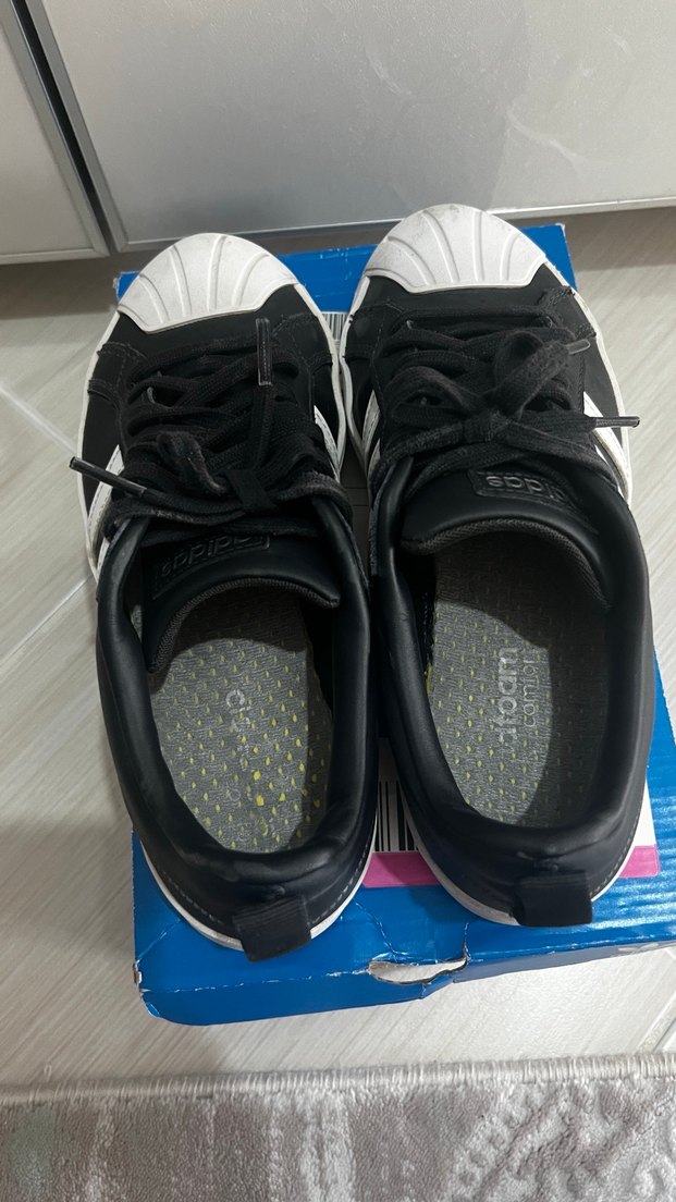 Adidas Siyah Beyaz Spor Kadın Süperstar - Görsel 2