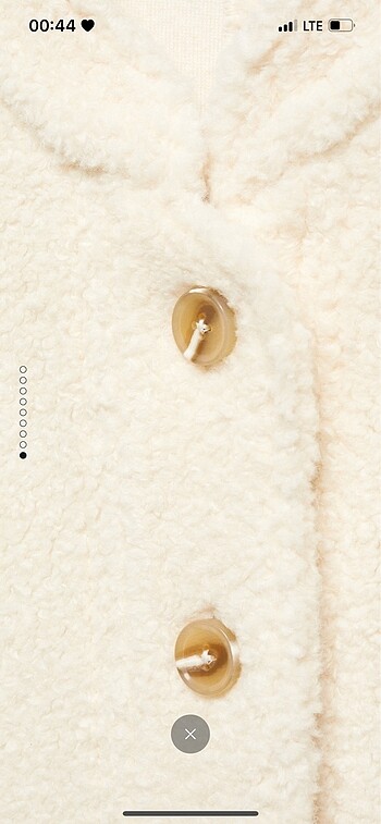 Mango kürk görünümlü ceket - Görsel 7