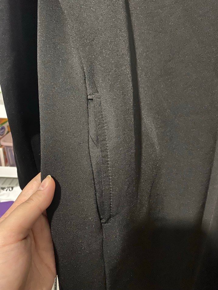 Siyah Payet Detaylı Uzun Kadın Kapüşonlu ceket/hırka - Görsel 4