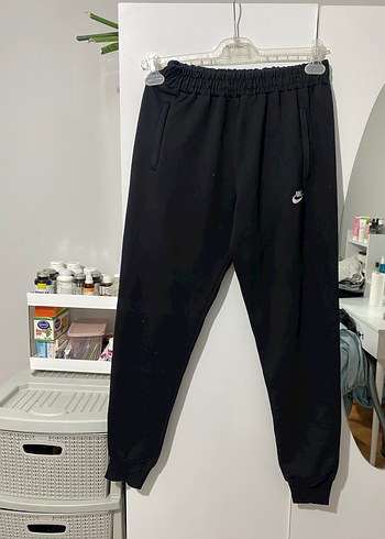 Erkek Siyah Rahat Kesim Eşofman Altı - Görsel 2