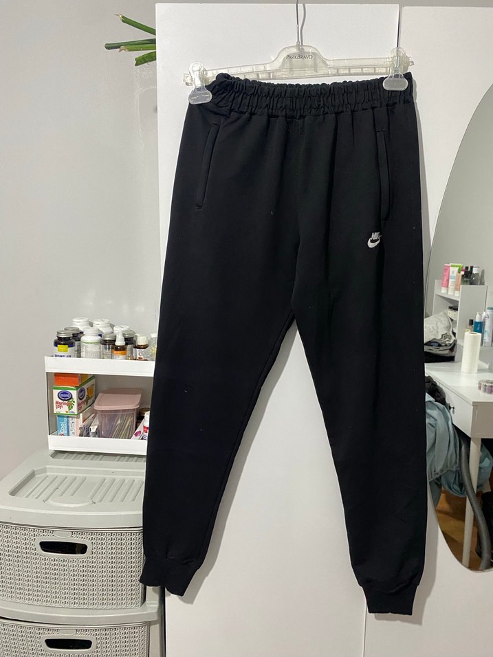 Erkek Siyah Rahat Kesim Eşofman Altı - Görsel 2