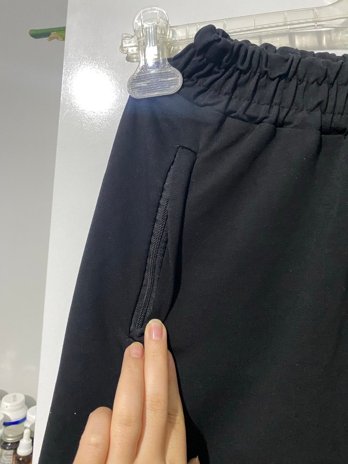 Erkek Siyah Rahat Kesim Eşofman Altı - Görsel 3