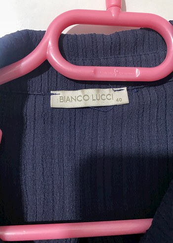 Kadın Lacivert Piliseli Keten Gömlek - Görsel 6