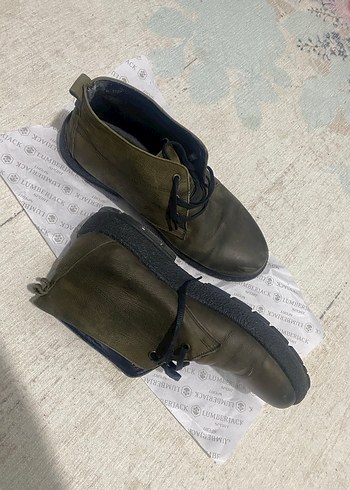 Hotiç Erkek Deri Sokak Stili Bot - Görsel 4