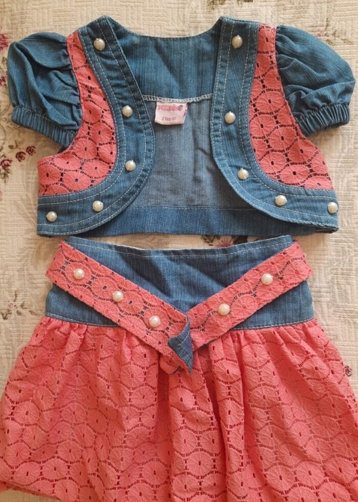 Çok şık etek yelek takim - Görsel 3