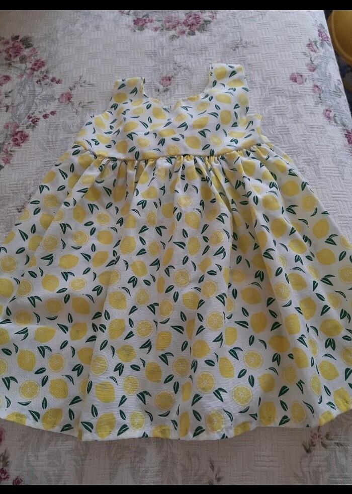 Şapkalı yazlık elbise - Görsel 3