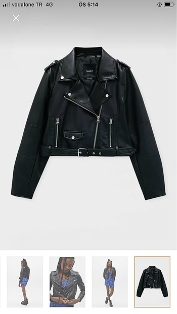 Pull&Bear Deri Ceket
