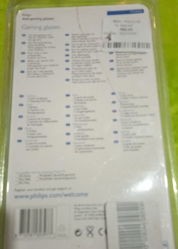 Philips Siyah Gaming Gözlüğü Velcro Bantlı - Görsel 4