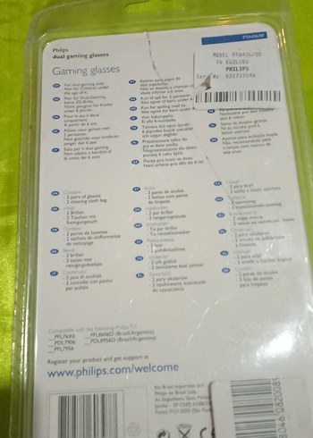 Philips Siyah Gaming Gözlüğü Velcro Bantlı - Görsel 5