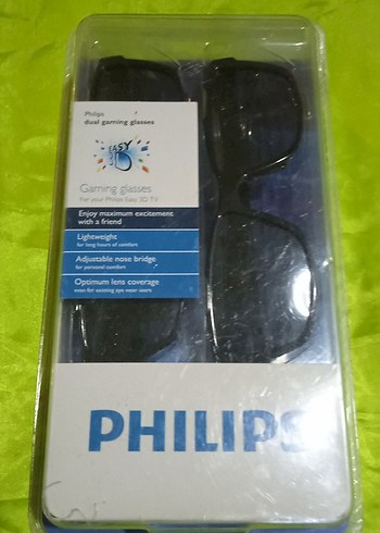 Philips Siyah Gaming Gözlüğü Velcro Bantlı - Görsel 3