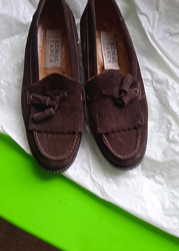 Kahverengi Erkek Çocuk Süet Loafer 38  39 - Görsel 4