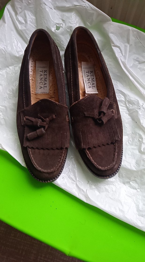 Kahverengi Erkek Çocuk Süet Loafer 38  39 - Görsel 3