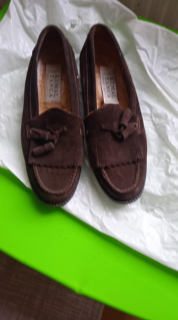 Kahverengi Erkek Çocuk Süet Loafer 38  39 - Görsel 4